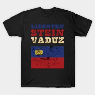 Flag of Liechtenstein T-Shirt